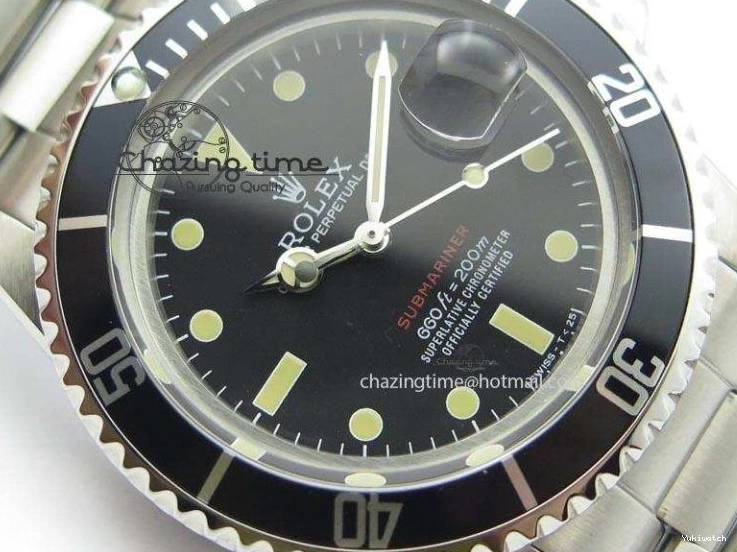 (Superlumed 200m Dial Hands) And black Best 1680 Edition Submariner 660ft A2836 Vintage 0215